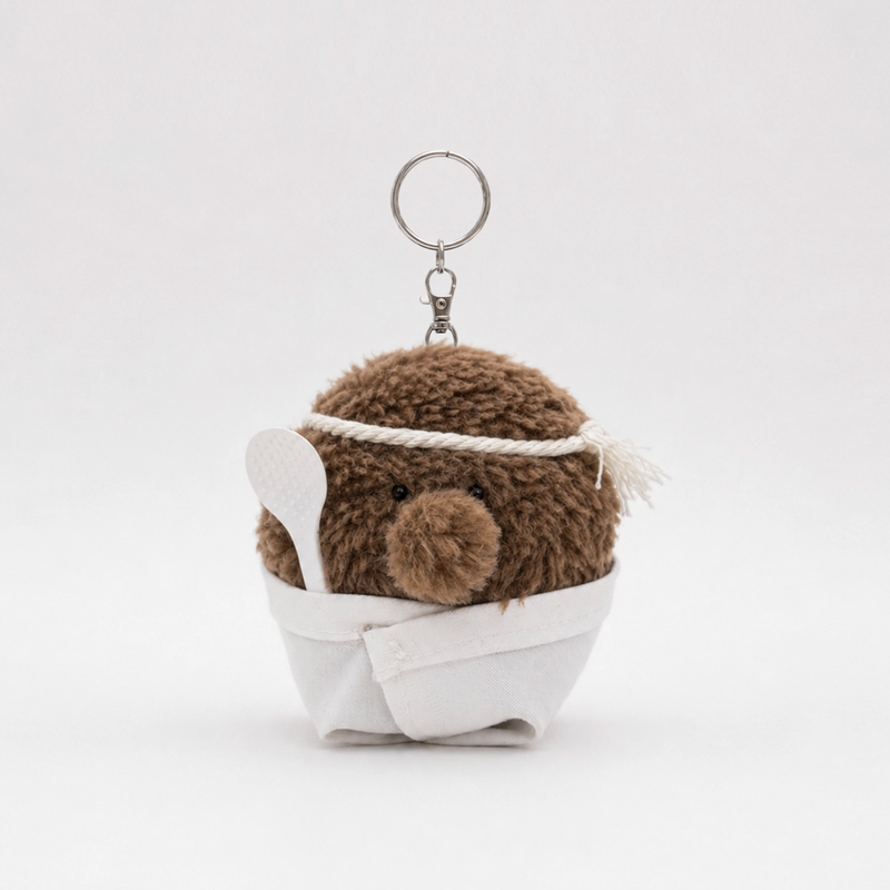 cumo(クモ)の「【MADE】ミスターライスマンカモ (keyring)(トイ/キーホルダー)」