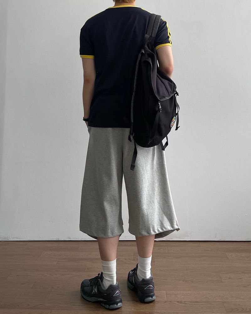 Drop Bermuda Bonded Sweatpants