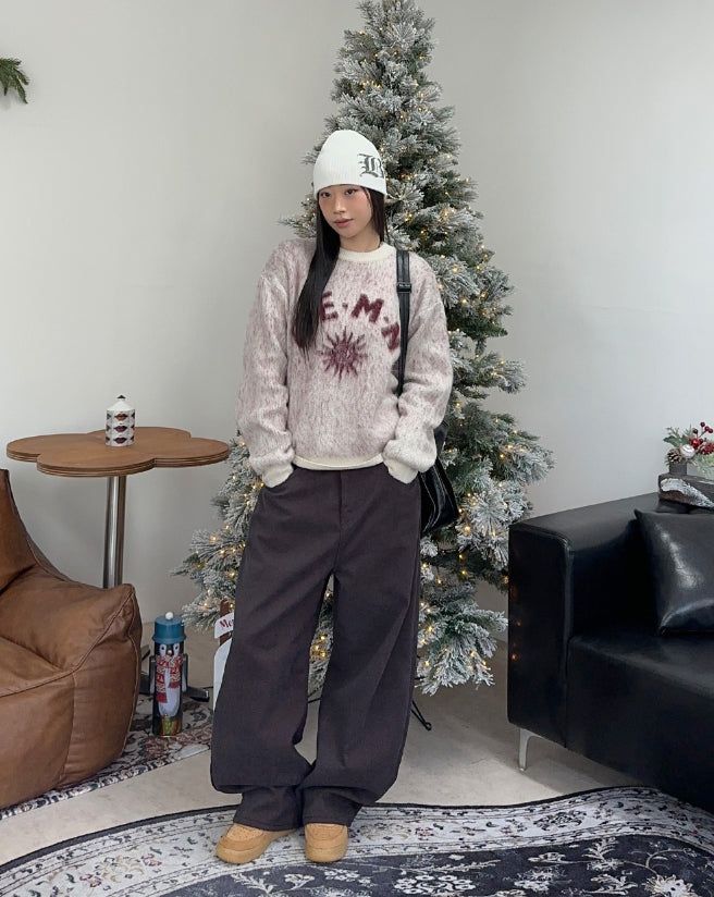 Merid Sun Mohair Crop Knit
