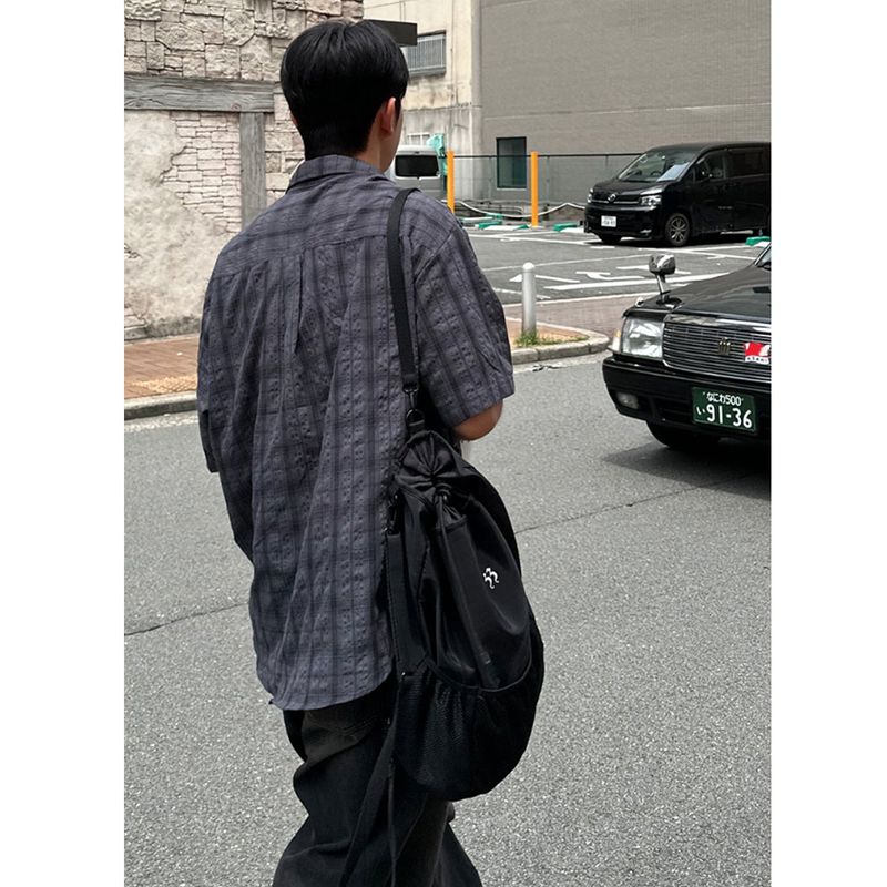 MESH STRING NYLON BACK PACK