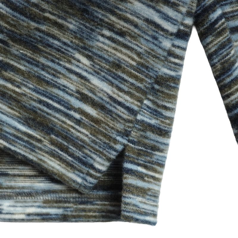 Marble Stripe Collar Tee (blue)