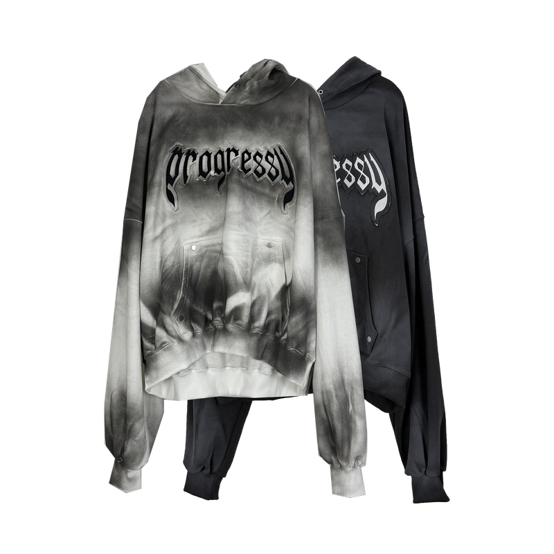 progress dirty hoodie
