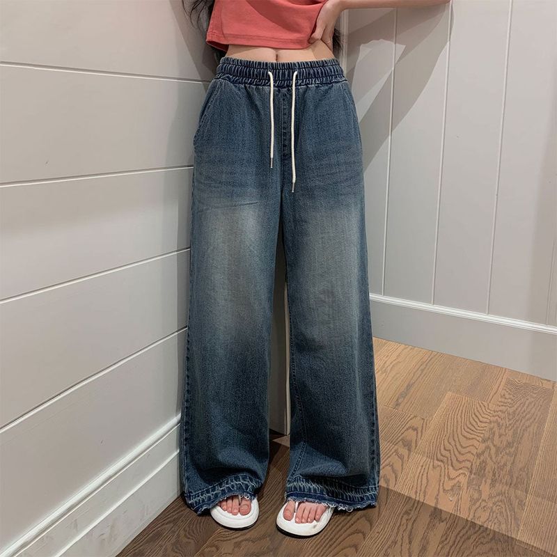 [BELLIDE MADE] Summer Cool Wide Denim Pants
