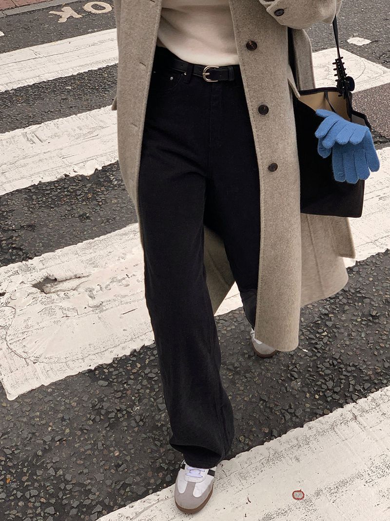 [MADE] Elton Stitch Wool Handmade Long Coat