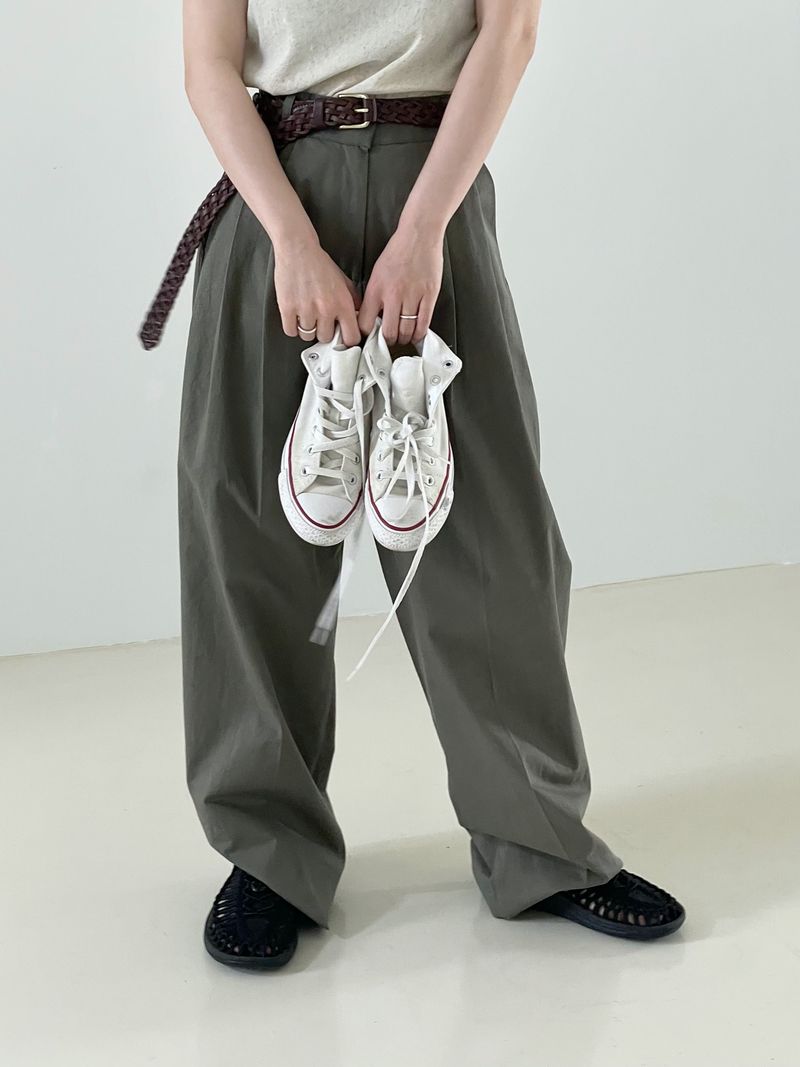 Pintuck u.s army pants