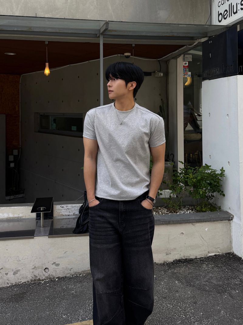 Shoulder ponte muscle short sleeve