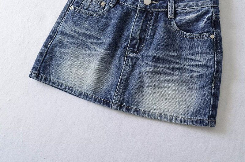 Nella Denim Mini Skirt