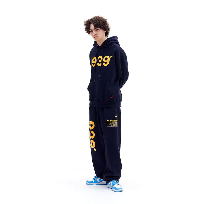 939ロゴスウェットパンツ(ネイビー)
