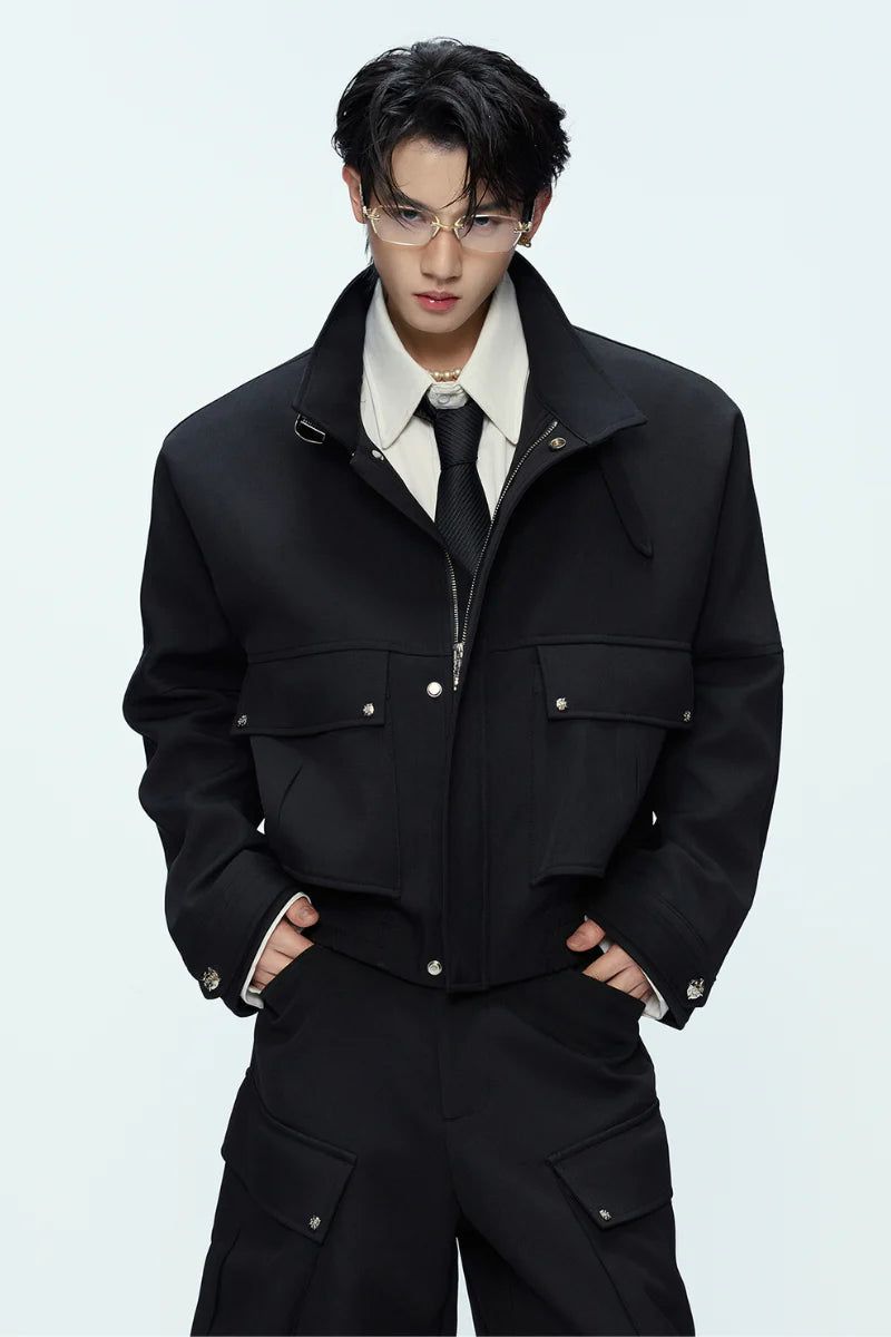 Argue Cultureの「Deconstructed Utility Cropped Jacket（Jackets/Outerwear）」