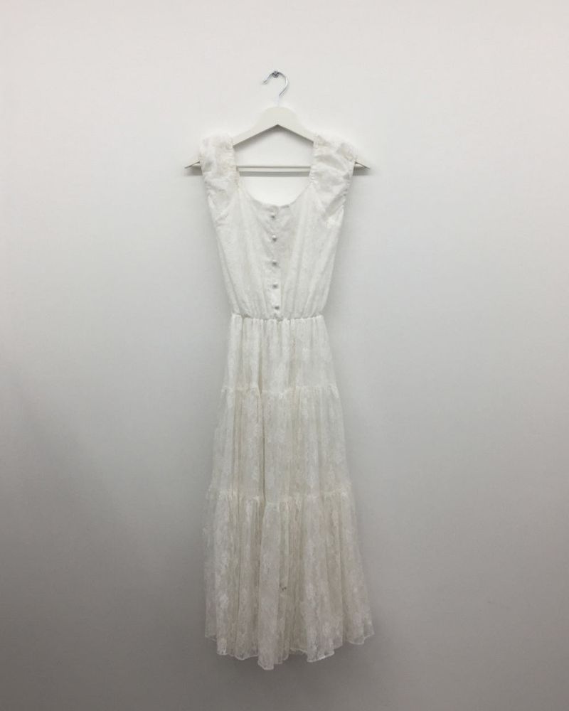 Kafka lace long one-piece (3color)