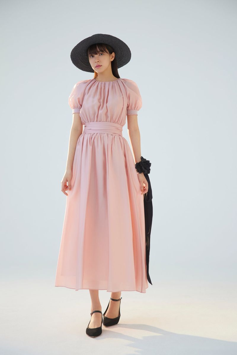NO.4 DRESS - PINK ROSE