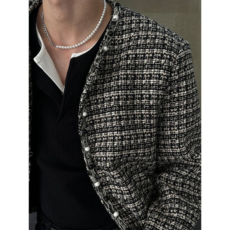 LAURANT（ロラン）の「[S/S] ブラックツイードジャケット（ジャケット/アウター）」