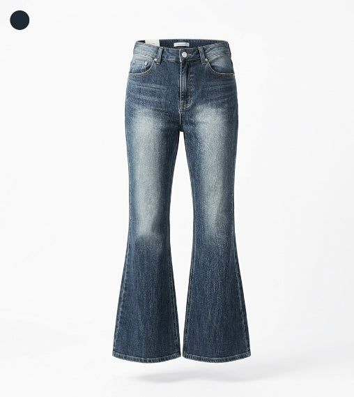 Peach Vintage Wash Denim