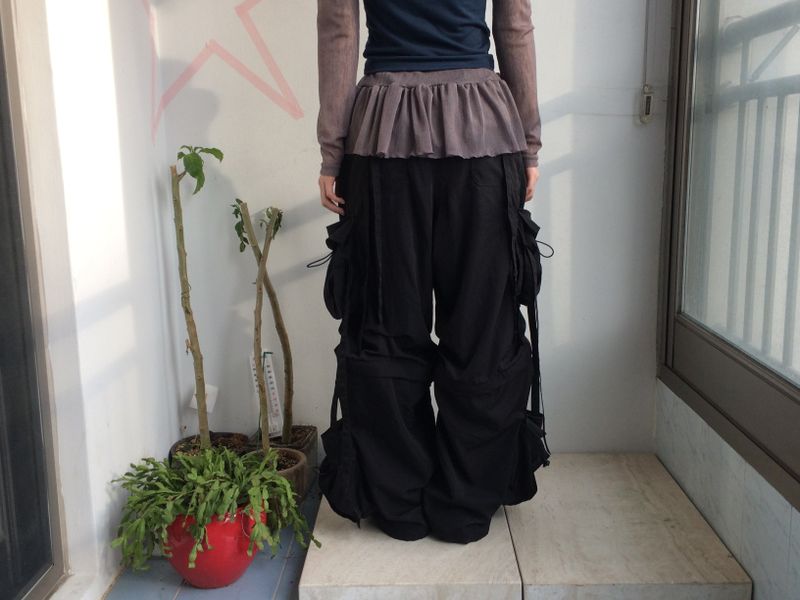 Pocket Bootcut Pants