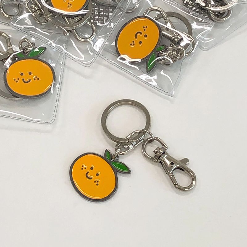 bora and(ボラアンド)の「Tangerine metal key ring(Toys/Key Holders)」