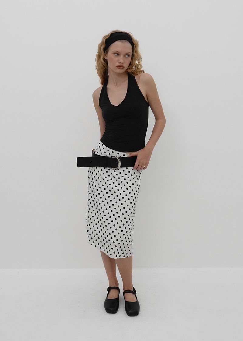 BLACKUP（ブラックアップ）の「[MADE] Coroi Dot Midi Skirt（Skirts）」