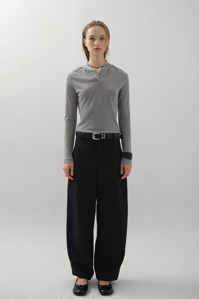 Barrel Line Pants_Black