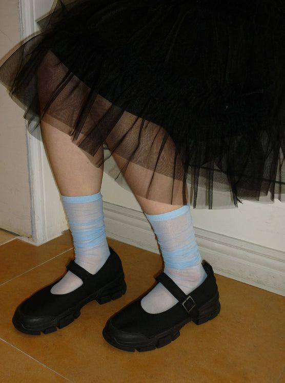 BAON（バオン）の「Mion See-through Color Socks（Fashion Accessories）」