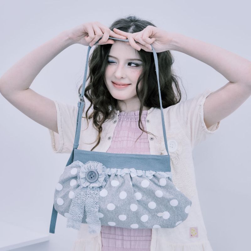 cozing（コジング）の「Sweet dumpling bag_blue grey（Bags）」