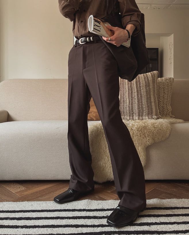 [+5cm up] Laura TR Bootcut Slacks