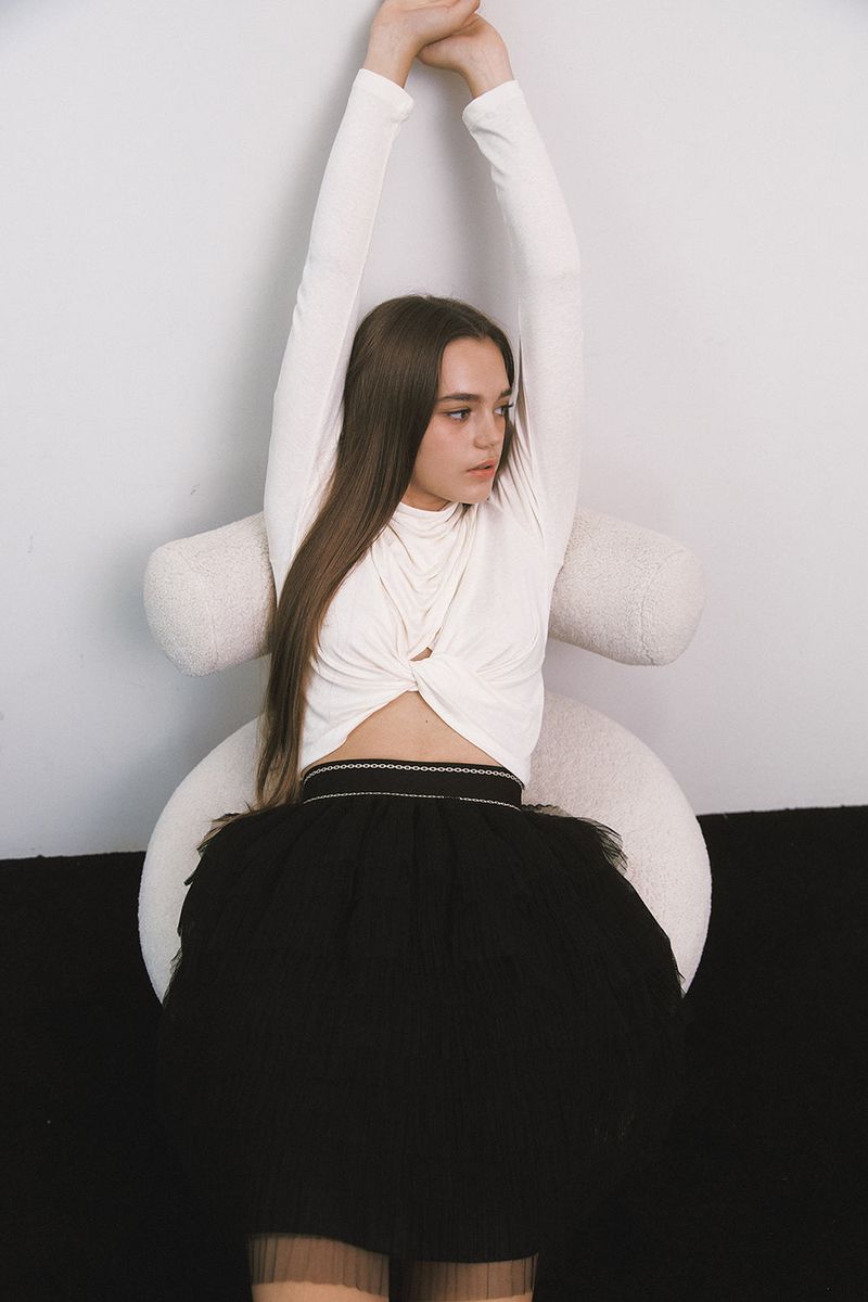 [Limited] Sha Skirt Black