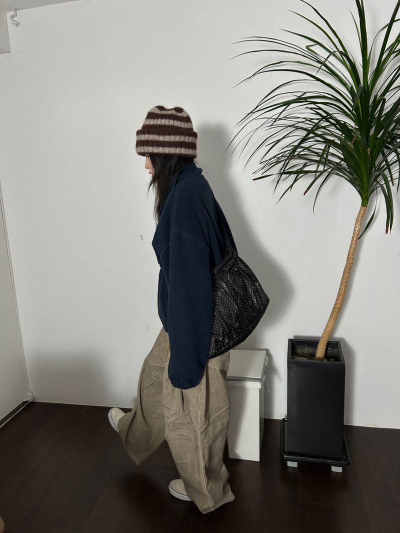 (2color) padding dot bag