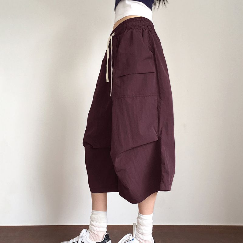 Pcon Nylon Capri Bermuda Pants