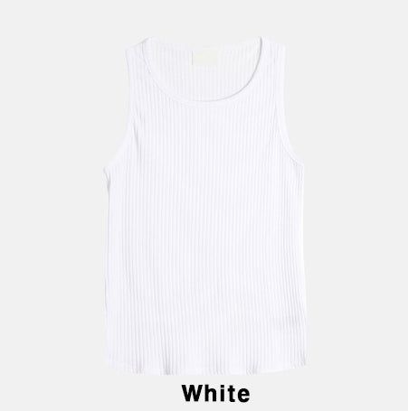 Glo Ribbed Layered Sleeveless