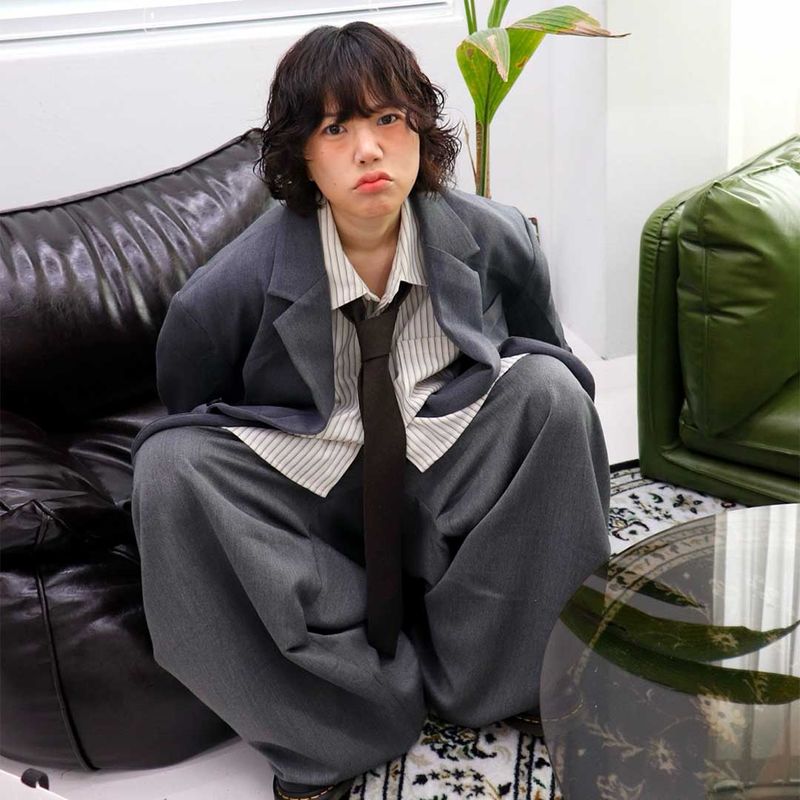 Real Papa Oversized Blazer