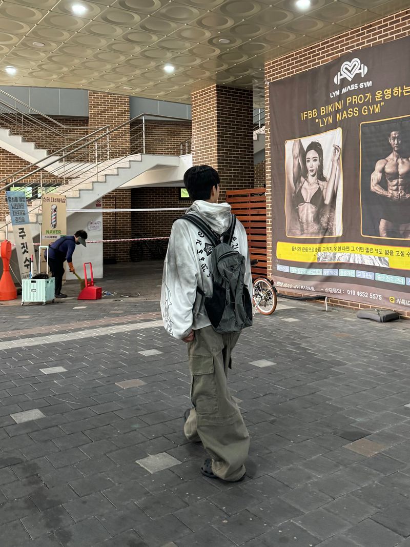 square string backpack