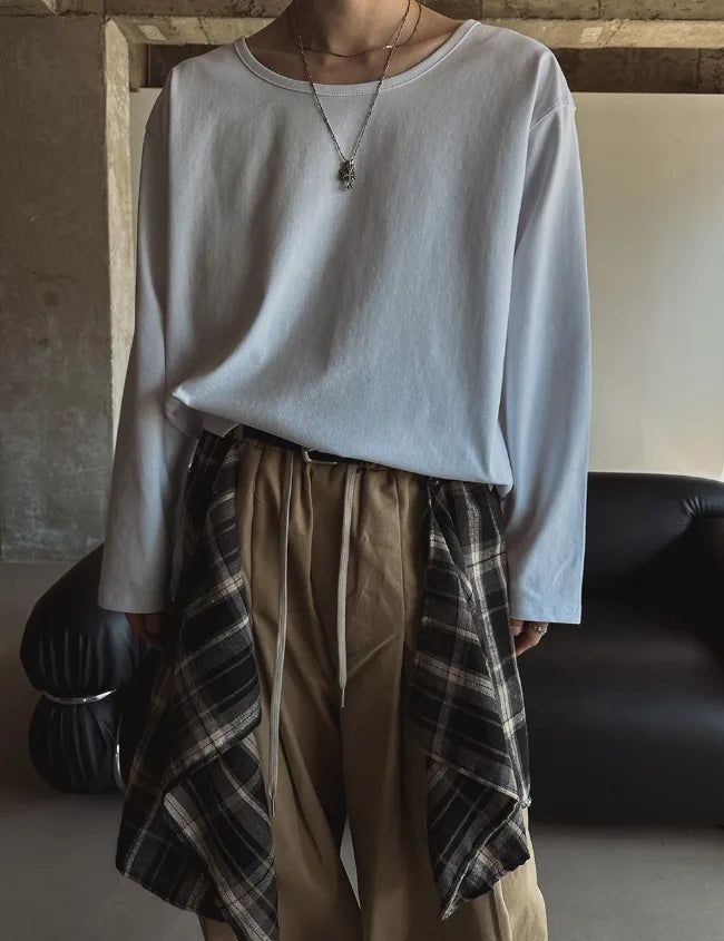 Nuke Basic U-Neck Long Sleeve T-Shirt