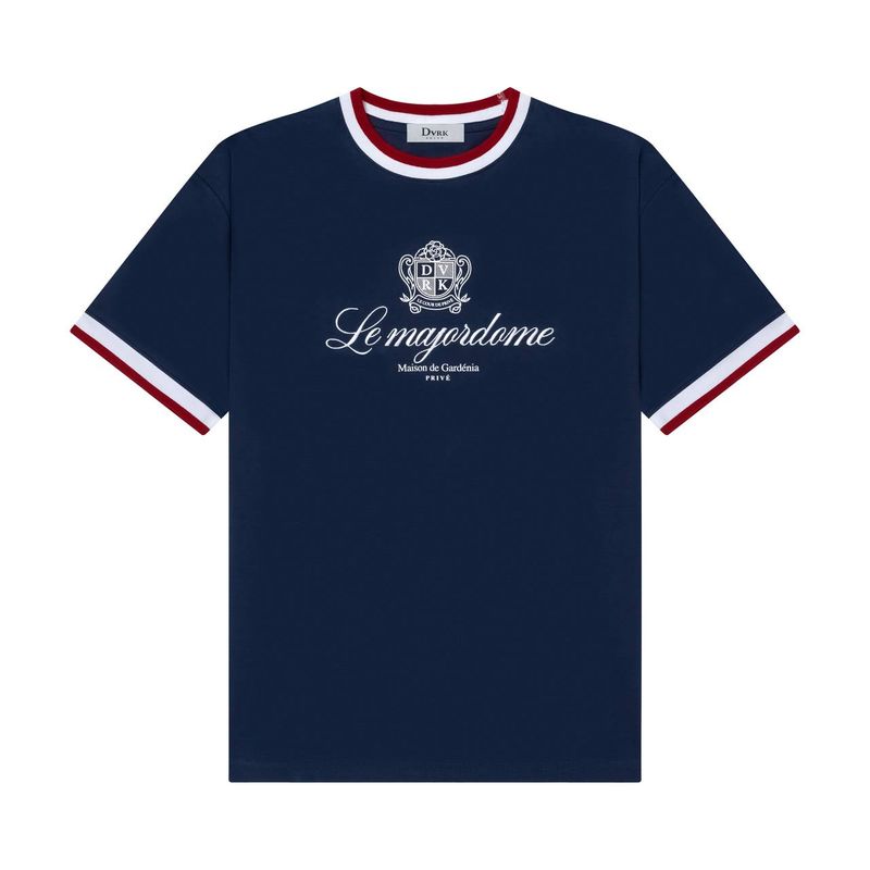 DVRK PRIVÉ MAJORDOME TEE - MIDNIGHT BLUE