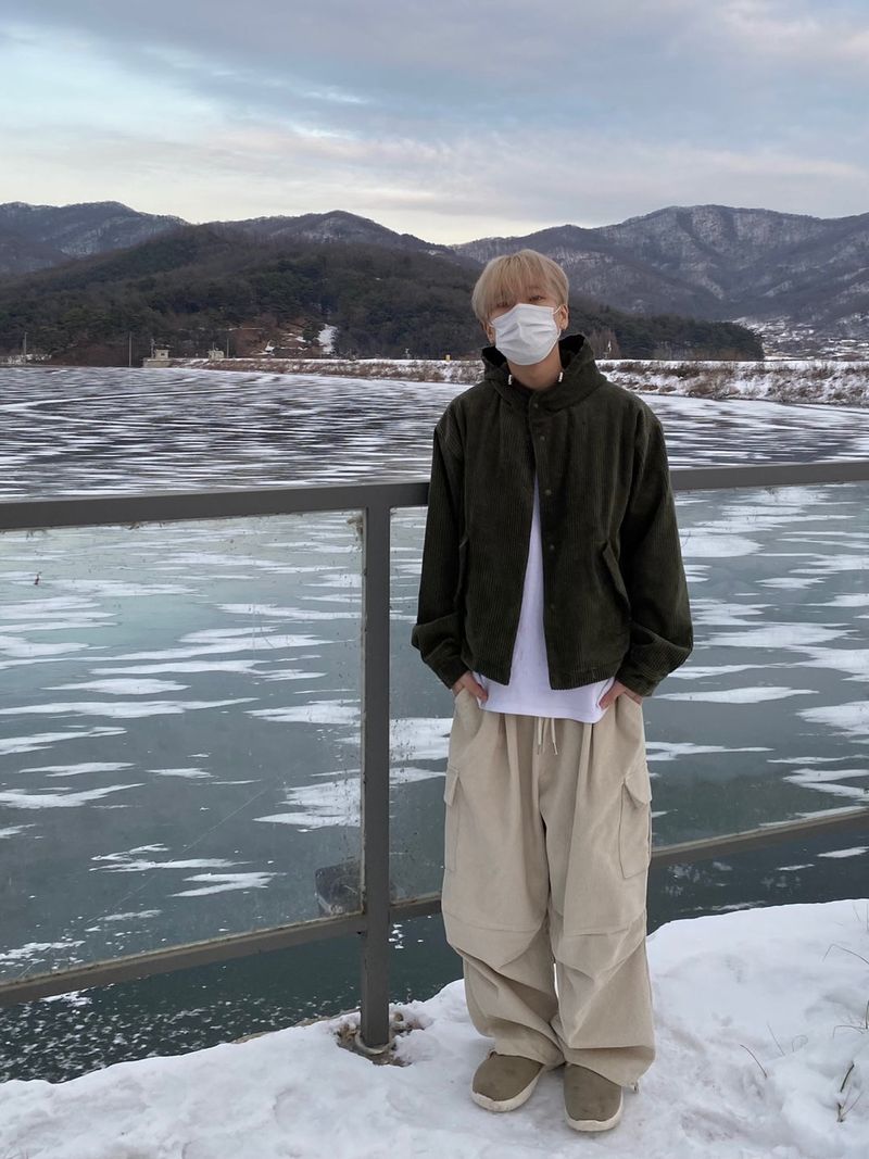 Golden String Cargo Balloon Pants 3C