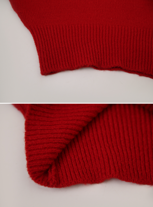 PV One Shoulder Knit + Tie Set (6color)