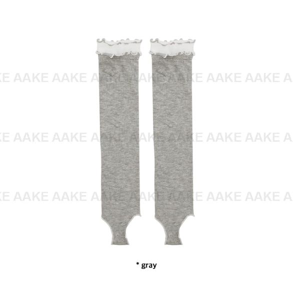 WAVE FRILL STIRRUP SOCKS