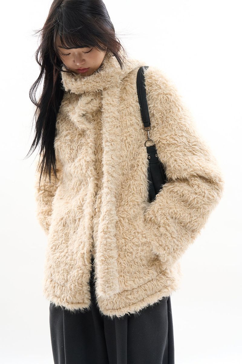 Raucohouse(ラウコハウス)の「Escar hairy robe mustang(Jackets/Outerwear)」