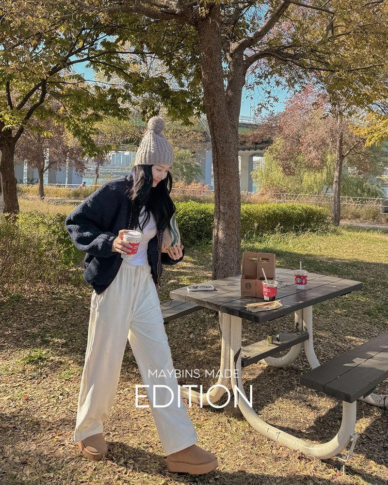 MAYBINS（メイビンス）の「【MADE】バンディングワイドパンツ（パンツ）」