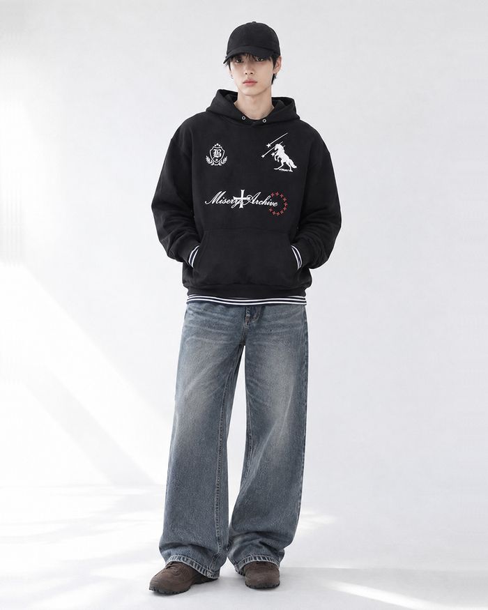 (UNISEX) Starfall Graphic Hoodie