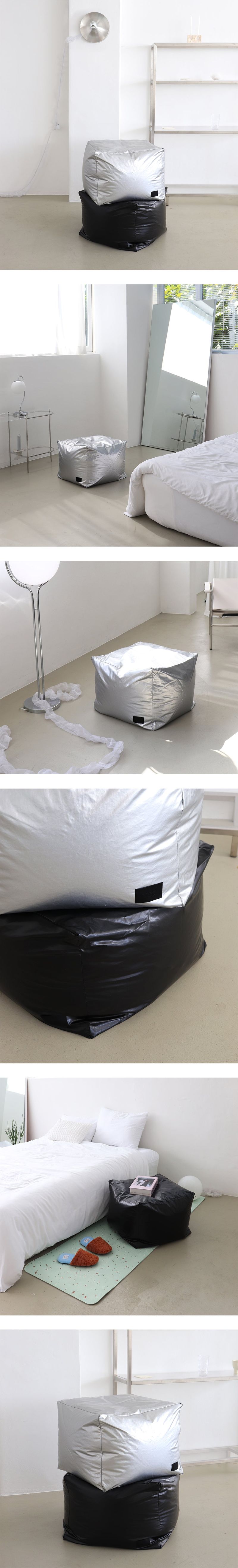 Enamel pouf (2color)