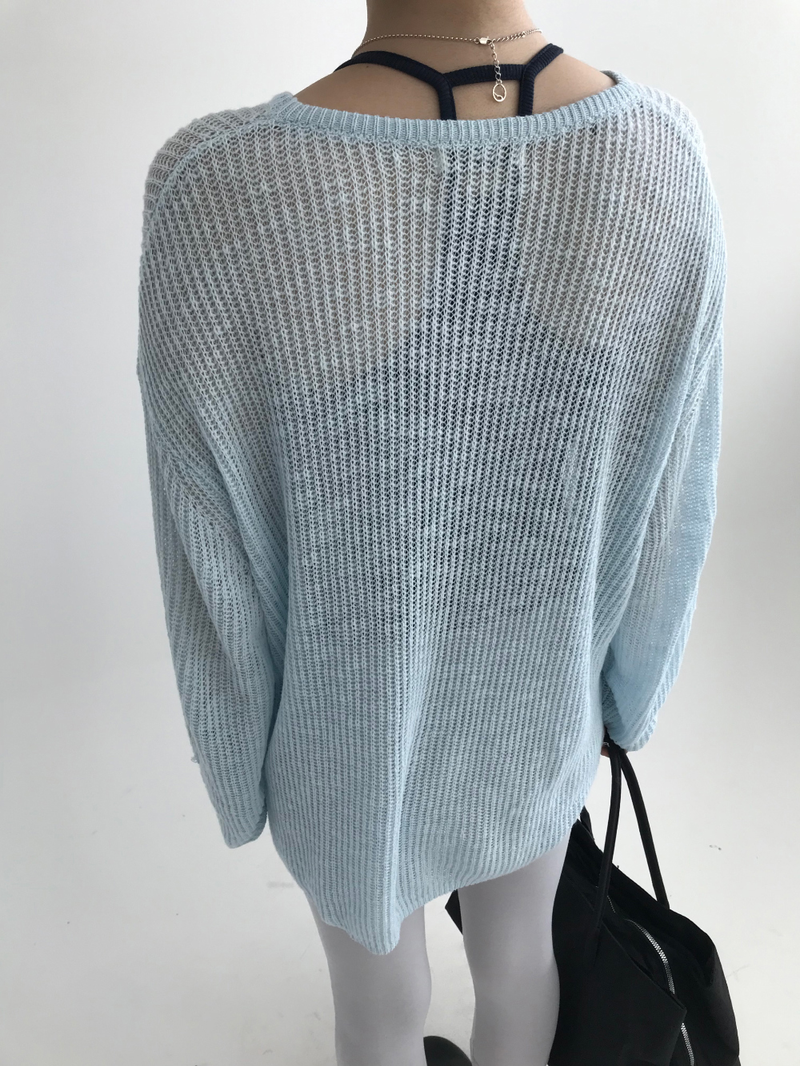 Lily Drape Knit (4color)