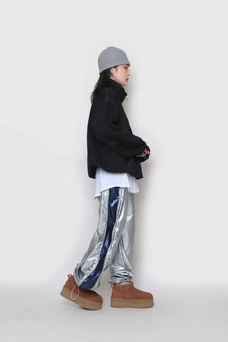 Stitch washing anorak