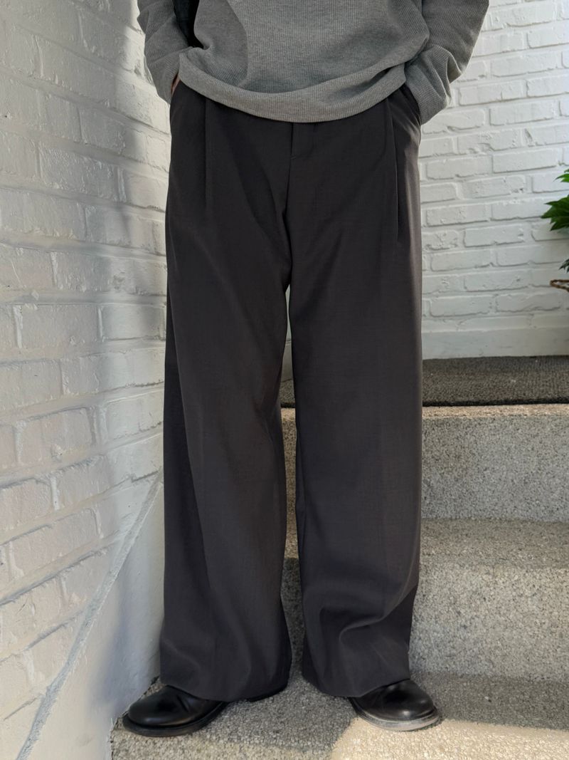 AVAND（アバンド）の「Mock wide slacks（Pants）」