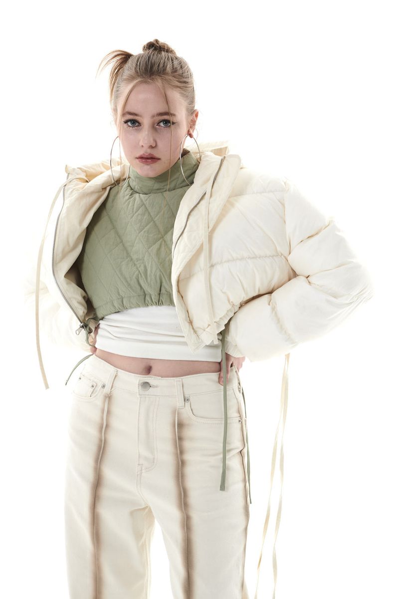 REVESIBLE CROPPED JUMPER