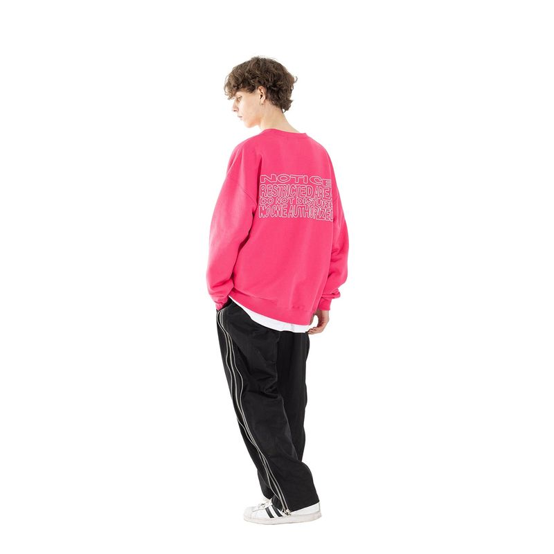 RESTRICTED AREA SWEAT SHIRTS MSHCR002-PK
