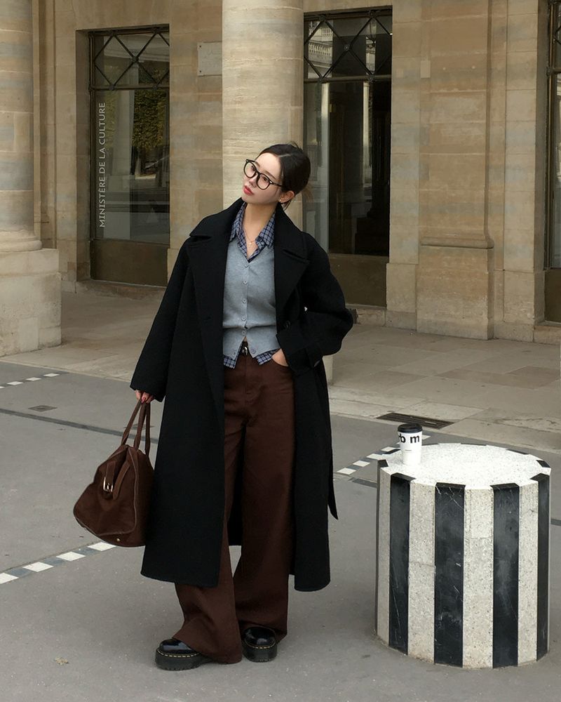 [ORIGINAL]City Handmade Wool Long Coat