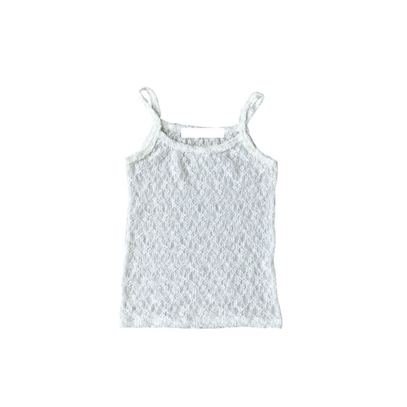 Lace sleeveless