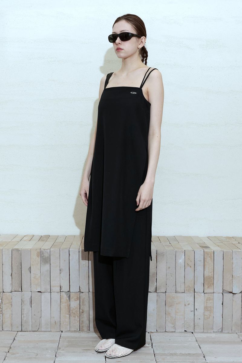 EASY-BANDING SLACKS_NAVY
