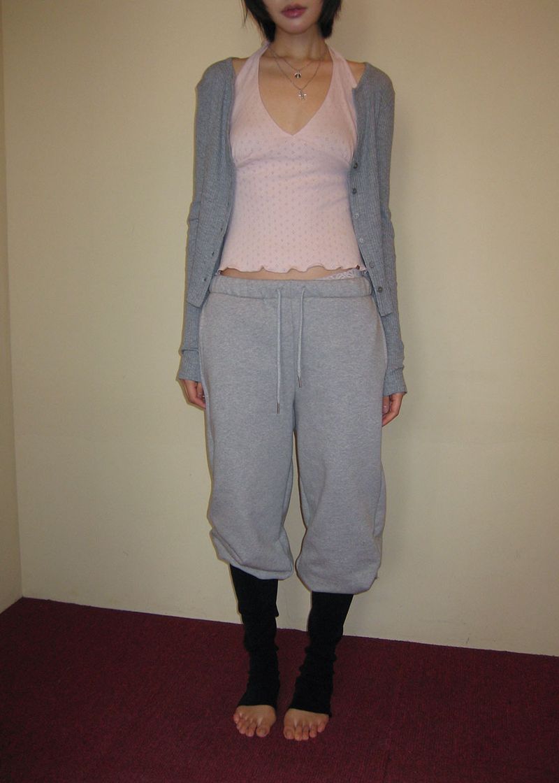 KNEE WARMER SWEAT PANTS