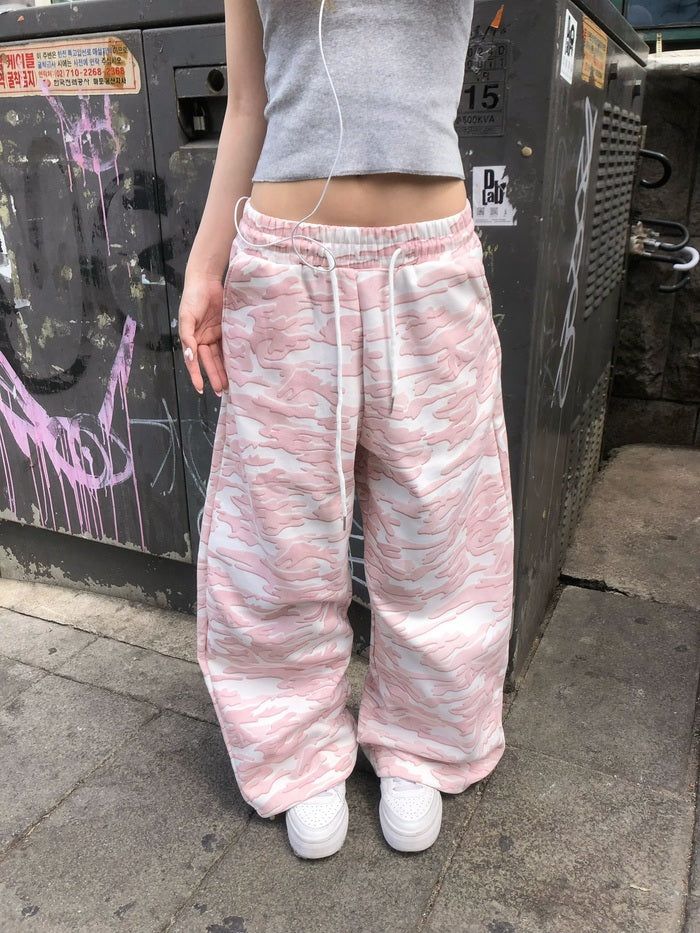 Strawberry Camo Pants