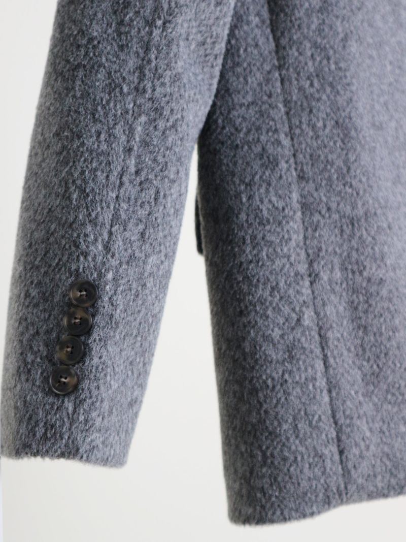 Winter Alpaca Formal Single Jacket (Wool Jacket) (Lining 2 Ounces)